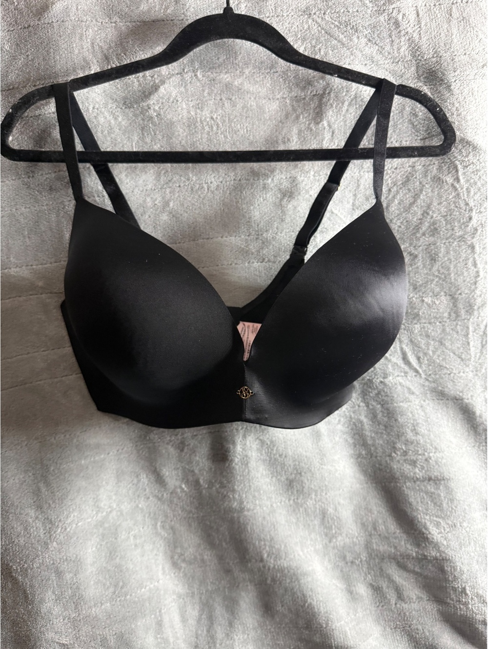 Victoria’s Secret So Obsessed Wireless Padded Push Up Bra 36DDD Gold VS NWOT